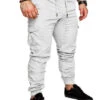 Plus Size Casual Solid Fashion Long Pants Men -Active Vogue P 20210820155632709 489