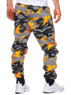 New Camouflage Drawstring Long Pants Men -Active Vogue P 20210922182407696 123