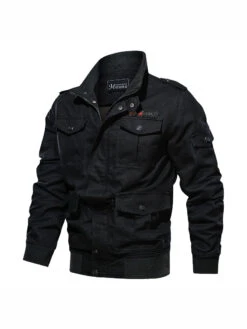 Outdoor Pocket Loose Long Sleeve Cargo Jacket