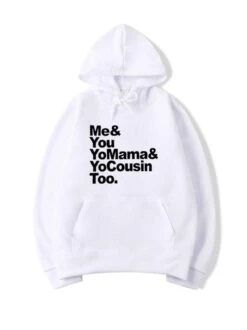 Autumn Casual Letter Print Hoodies For Men