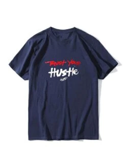 Easy Matching Summer Crew Neck Cotton Men Tees