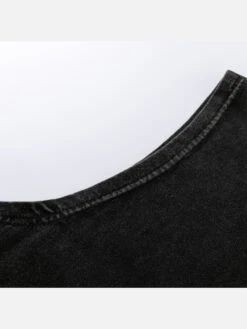 Letter Printed Crew Neck Sleeveless Casual Tank Tops -Active Vogue P 20220318180149419 464