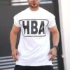 Casual Sports Letter Printed Short Sleeve Men Tee -Active Vogue P 20220414132238005 989