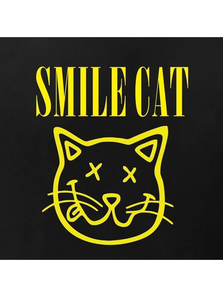 Cotton Letter Cat Printed Crew Neck Short Sleeve Tee For Men 6 Cotton Letter Cat Printed Crew Neck Short Sleeve Tee For Men - Image 4