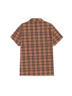 Men Casual Short Sleeve Plaid Shirt -Active Vogue P 20220420155513071 920