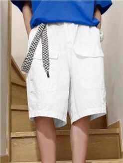 Jogger Workout Loose Cargo Short Pants For Men