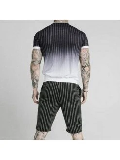 Fashion Casual Sport Short Sleeve T-shirts For Men -Active Vogue P 20220422213636770 346