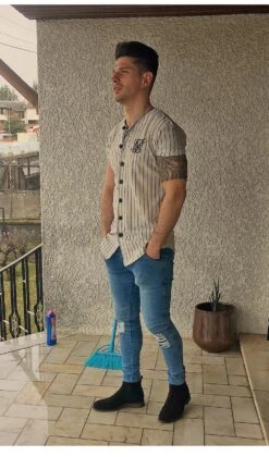 Hip-hop Fashion Street Baseball Shirt -Active Vogue P 20220425102259146 197