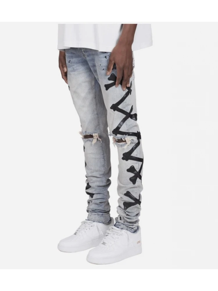 New Fashion Casual Long Jeans For Men 4 New Fashion Casual Long Jeans For Men - Image 2