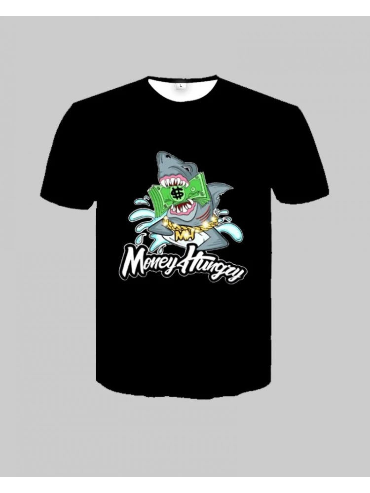 Summer New Fashion Casual Digital Printed Men's Tee 6 Summer New Fashion Casual Digital Printed Men's Tee - Image 4