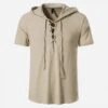 Casual Solid Hooded Men's Shirt 1 Casual Solid Hooded Men's Shirt -Active Vogue P 20220516170336236 553