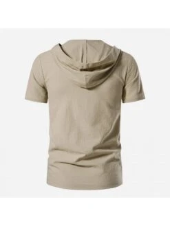 Casual Solid Hooded Men's Shirt 8 Casual Solid Hooded Men's Shirt -Active Vogue P 20220516170340716 379