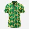 Summer Beach Printed Short Sleeve Shirt For Men -Active Vogue P 20220517153836148 629