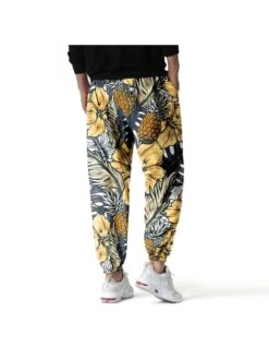 Bohemian Style Floral Printing Loose Casual Long Pants -Active Vogue P 20220518221243797 968