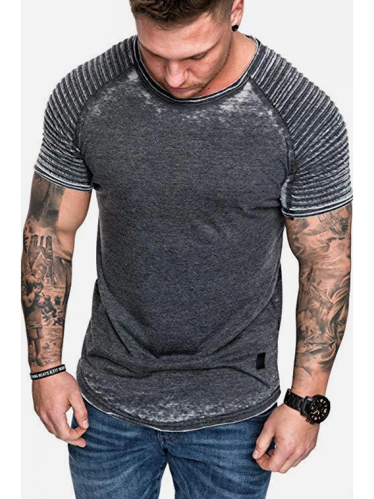 Casual Pure Color Short Sleeve T-Shirt 3 Casual Pure Color Short Sleeve T-Shirt