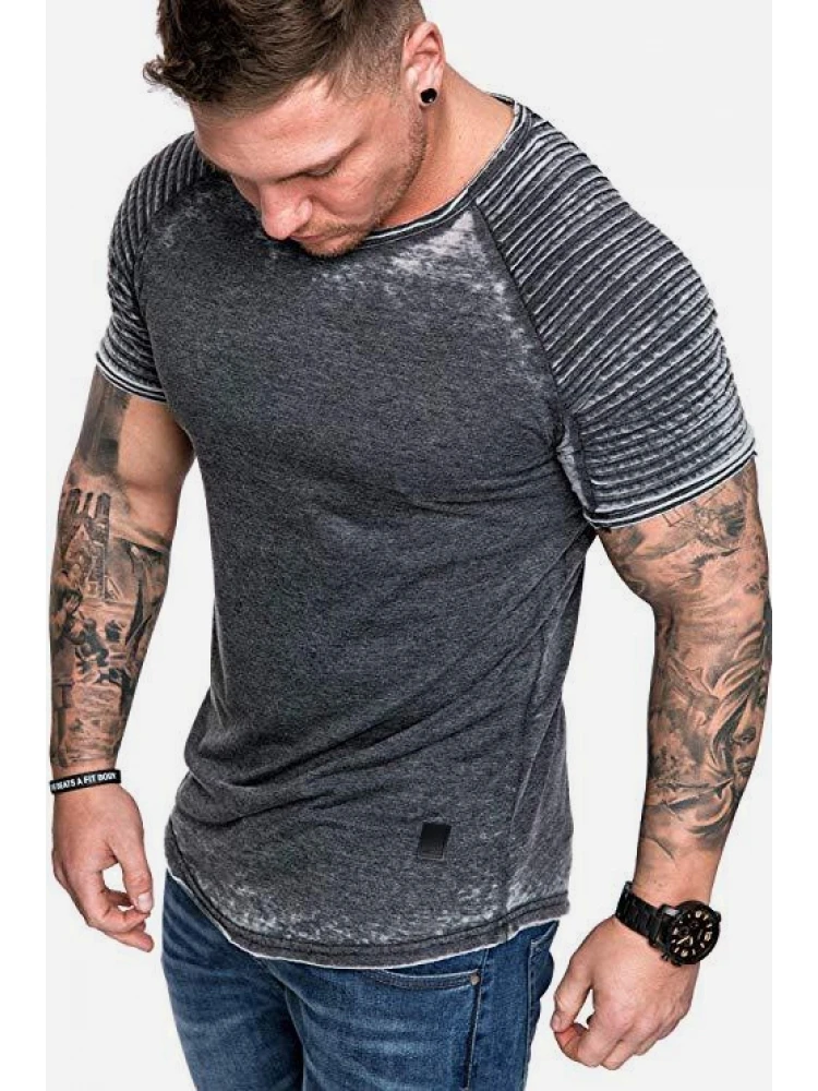 Casual Pure Color Short Sleeve T-Shirt 4 Casual Pure Color Short Sleeve T-Shirt - Image 2