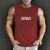 Fashion Letter Printing Loose Men's Sleeveless Vest 2 Fashion Letter Printing Loose Men's Sleeveless Vest -Active Vogue P 20220524181439205 311