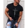 Men Fashion Printing Short Sleeve T-shirts