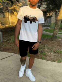 Summer Men's Printed Short Sleeve Tee