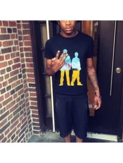 Summer Printing Casual Men Tee