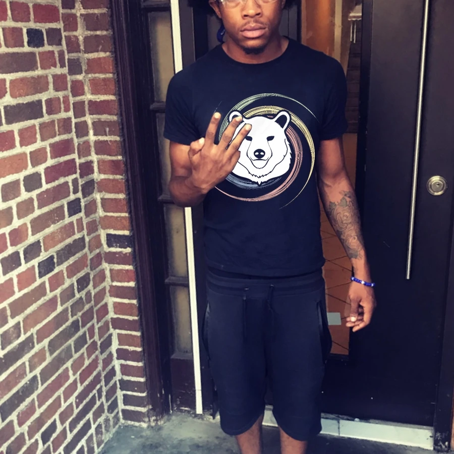 Summer Round Neck Printing Men's Leisure T-Shirt 3 Summer Round Neck Printing Men's Leisure T-Shirt