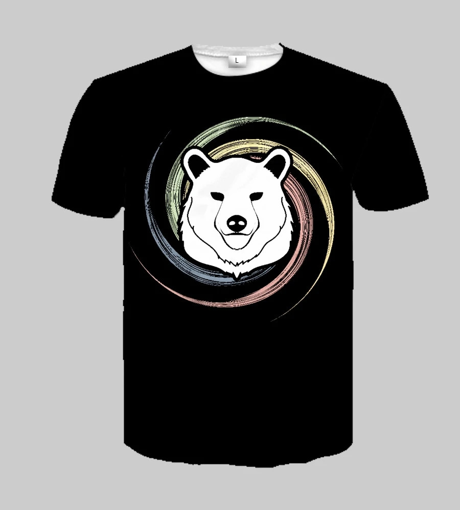 Summer Round Neck Printing Men's Leisure T-Shirt 4 Summer Round Neck Printing Men's Leisure T-Shirt - Image 2