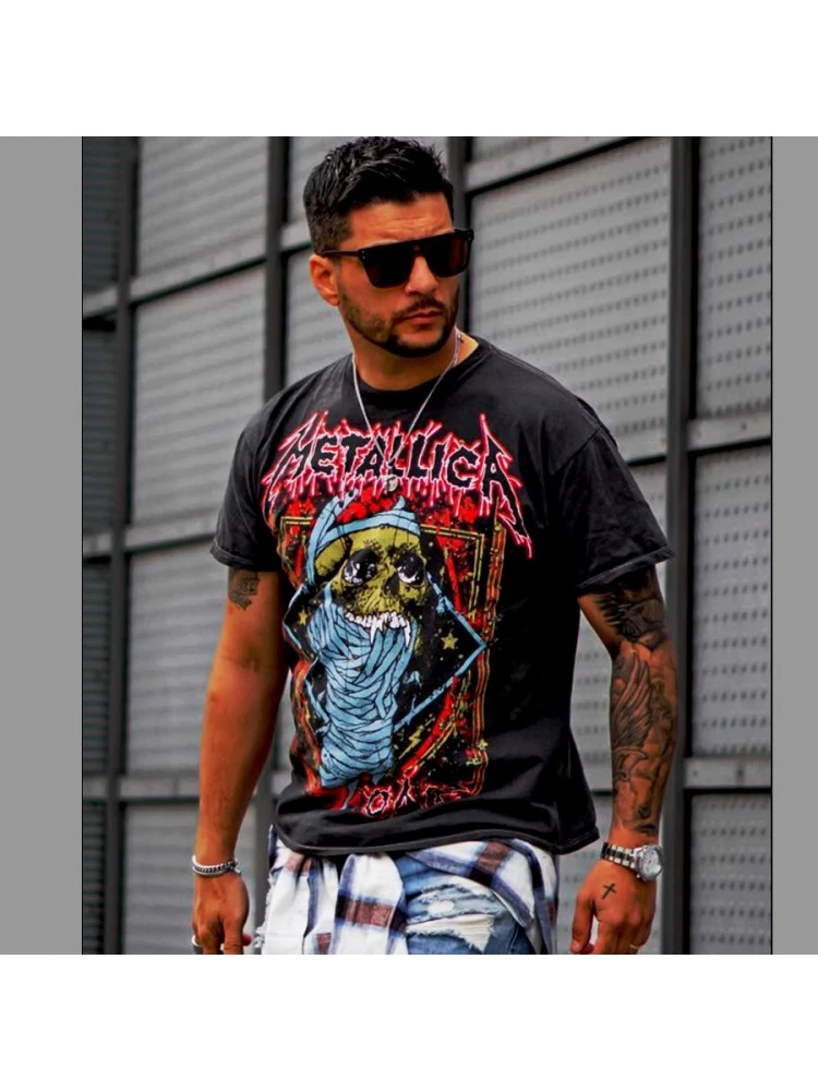 Street Graphic Short Sleeve Tee Shirts For Men 3 Street Graphic Short Sleeve Tee Shirts For Men