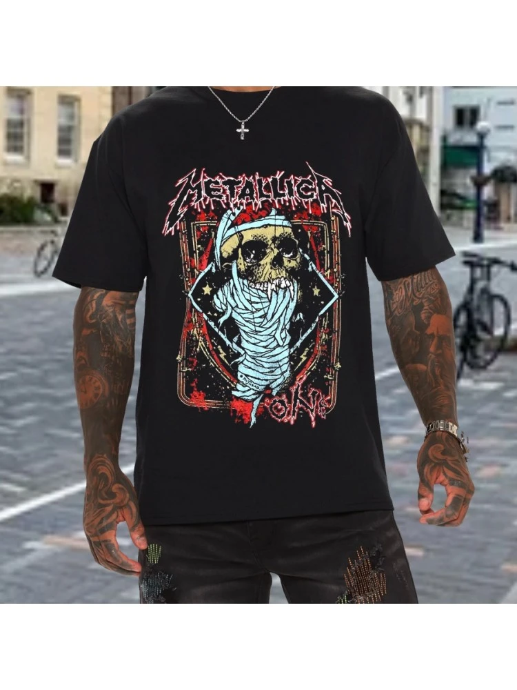 Street Graphic Short Sleeve Tee Shirts For Men 4 Street Graphic Short Sleeve Tee Shirts For Men - Image 2