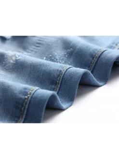 Fashion Men Straight Leg Denim Jeans 13 Fashion Men Straight Leg Denim Jeans -Active Vogue P 20220725182413732 609