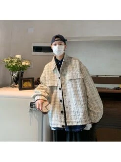 Stylish Casual Long Sleeve Men's Jacket -Active Vogue P 20220825115859372 410