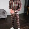 Casual Fashion Plaid Men's Two-Piece Set 2 Casual Fashion Plaid Men's Two-Piece Set -Active Vogue P 20220825172350368 238