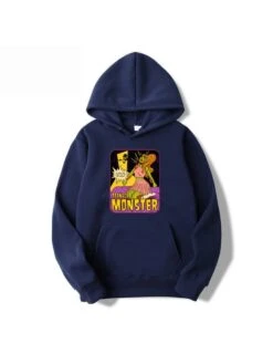 Stylish Letter Primted Hooded Men's Sweaters