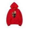Skull Printed Hooded Collar Men Hoodies Tops -Active Vogue P 20220908163347239 503