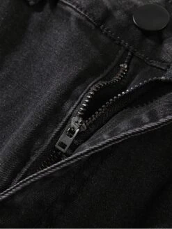 Stylish Pure Color Tight Jeans For Men -Active Vogue P 20220922145624826 116