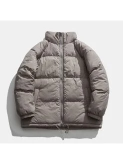 2022 Winter Pure Color Men's Short Coats