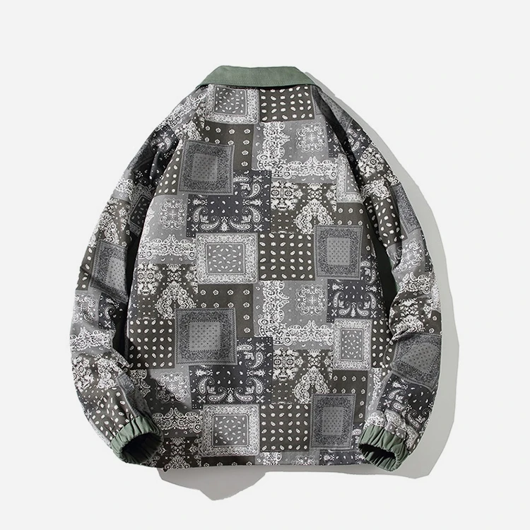 Fall New Fashion Printing Men's Jacket 4 Fall New Fashion Printing Men's Jacket - Image 2