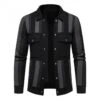Contrast Color Pocket Coats For Men -Active Vogue P 20221011162530282 660