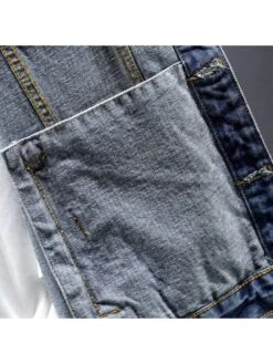 Fashion Street Denim Jacket For Men -Active Vogue P 20221018181857446 464