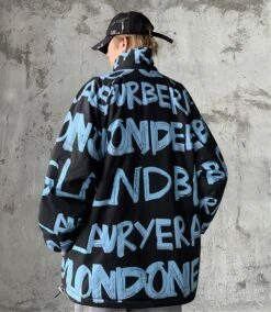 2022 Letter Long Sleeve Men's Short Coats -Active Vogue P 20221112162459368 411