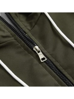 Color Blocking Zipper Up Men Jacket Coats -Active Vogue P 20221115165054609 919