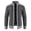 Men's Patchwork Standing Collar Jacket -Active Vogue P 20221123173207224 162