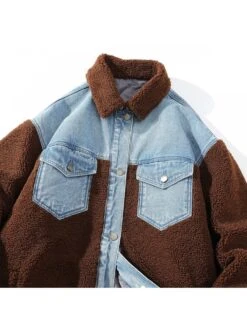 Winter New Casual Denim Patchwork Men's Jacket -Active Vogue P 20221210115556401 384
