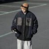 New Street Patchwork Jacket Coats For Men -Active Vogue P 20230209092918158 793