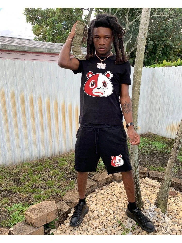 Black Bear Graphic Men Short Suits 4 Black Bear Graphic Men Short Suits - Image 2