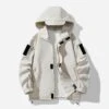 Hooded Collar Outdoor Sports Men Jacket Coats