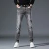 Simple Casual Gray Pencil Jeans For Men -Active Vogue P 20230318095303415 230