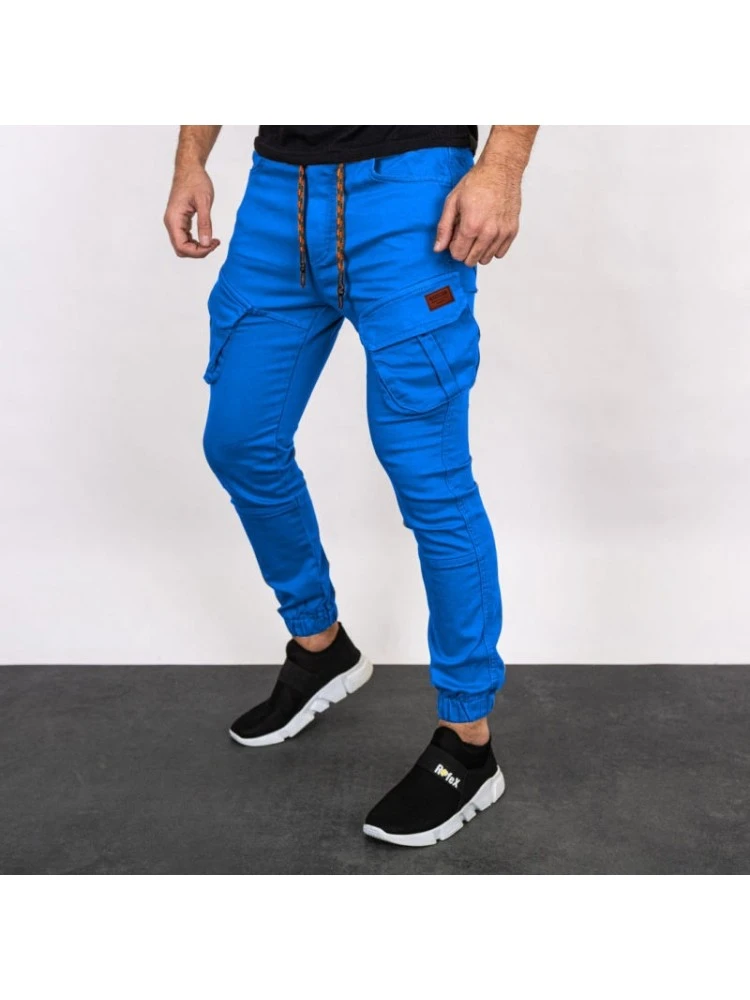 Street Drawstring Men Long Pants With Pockets 4 Street Drawstring Men Long Pants With Pockets - Image 2