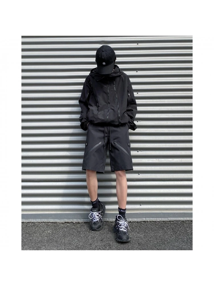 Summer Fashion Drawstring Wide Leg Men Half Pants 3 Summer Fashion Drawstring Wide Leg Men Half Pants