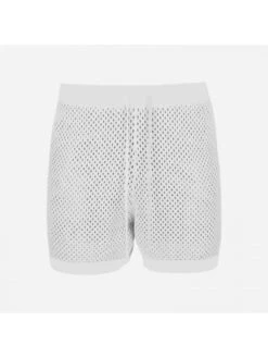 Men Casual Hollow Out Short Sleeve 2PC Shorts Suit -Active Vogue P 20230503151530180 570