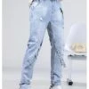 Men's Light Blue Straight Leg Denim Jeans 2 Men's Light Blue Straight Leg Denim Jeans -Active Vogue P 20230519191816657 541